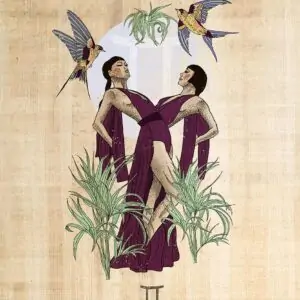 Gemini Zodiac Sign Limited Edition Print