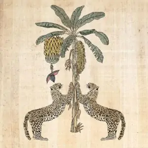 I want Banana, Tree Drawing Print