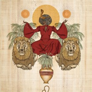 Leo Zodiac Sign Print
