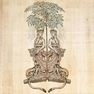 Papaya Love Goddess Print