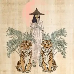 Run Wild With Me, Onna-bugeisha Print