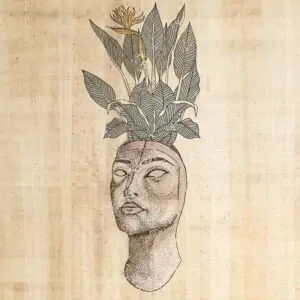 Nefertiti Goddess print