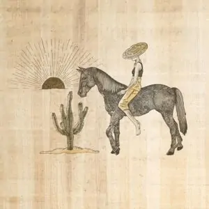 Minerva Hamilton Hoyt, The Midday Ride Print