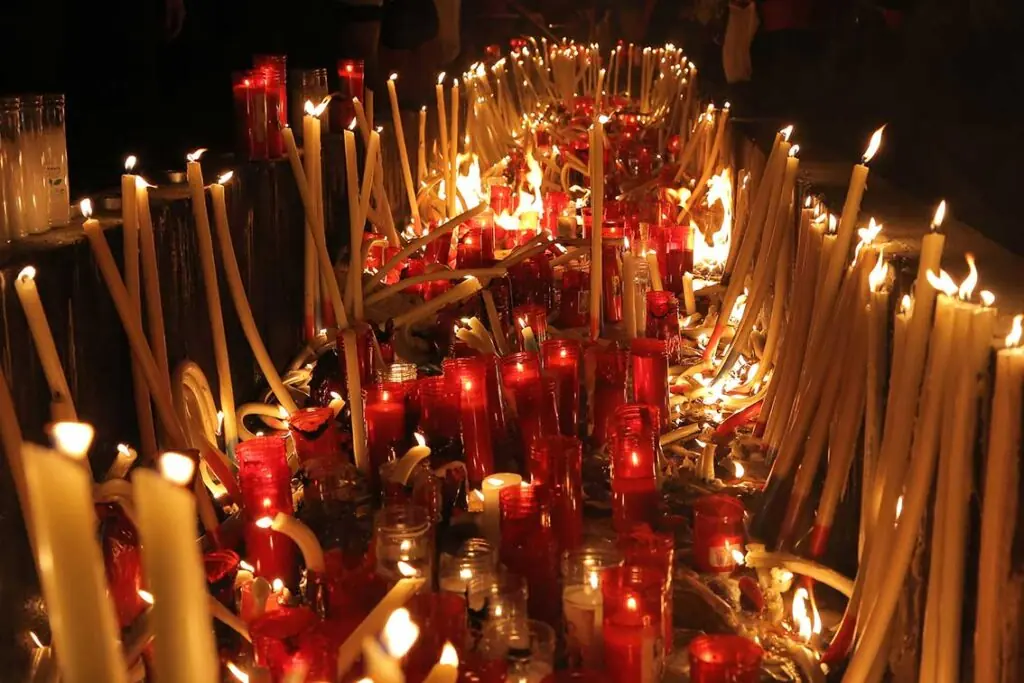 candelabra altar
