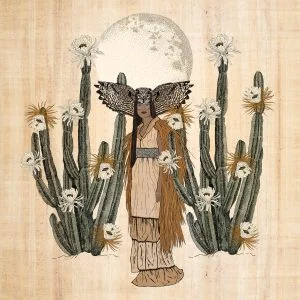 mujer buho illustration