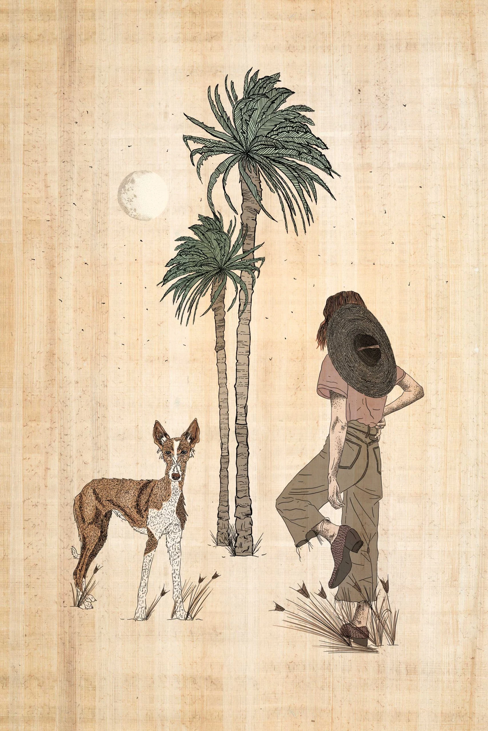 Midnight Walk with Frida limited edition print