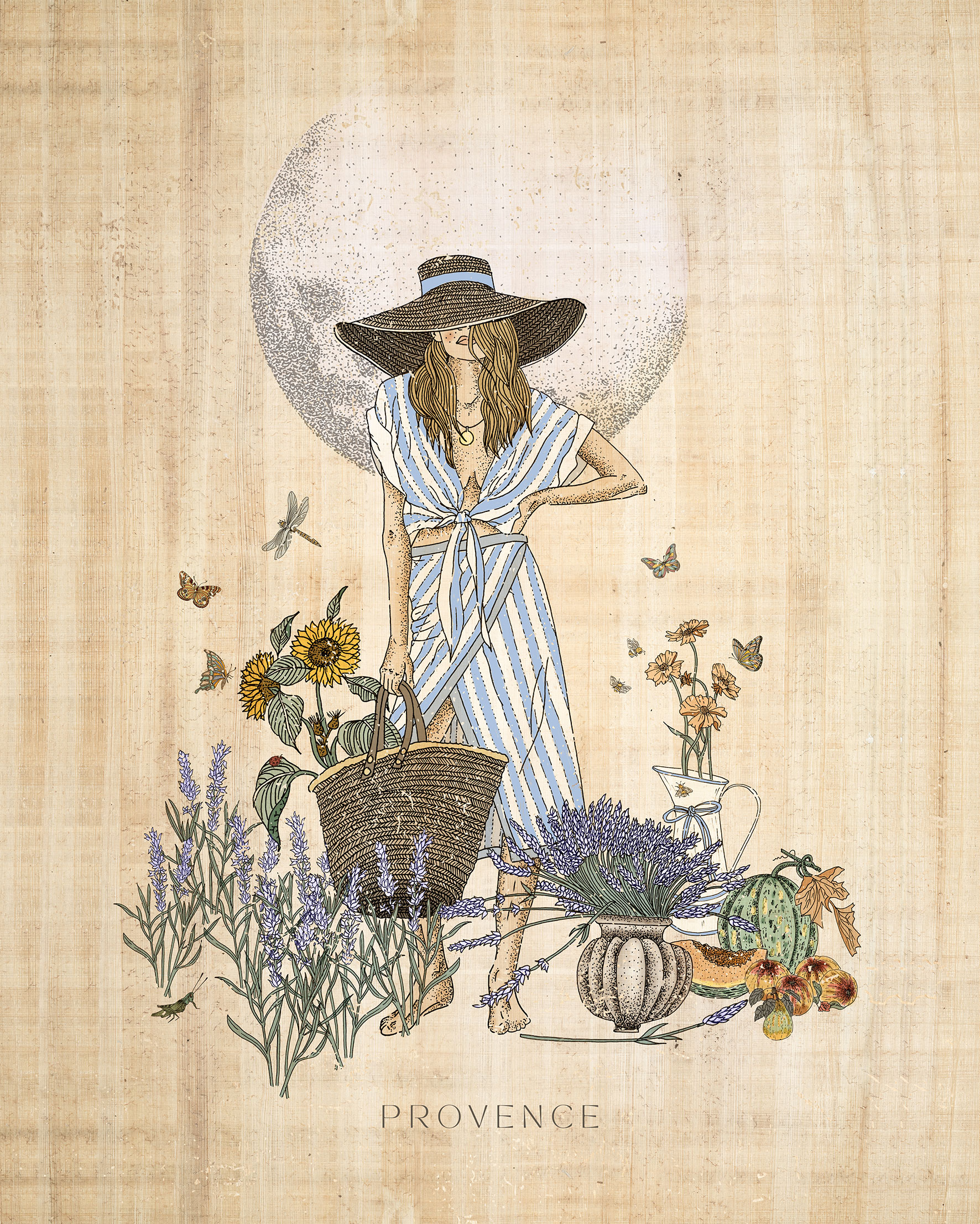 provence summer print